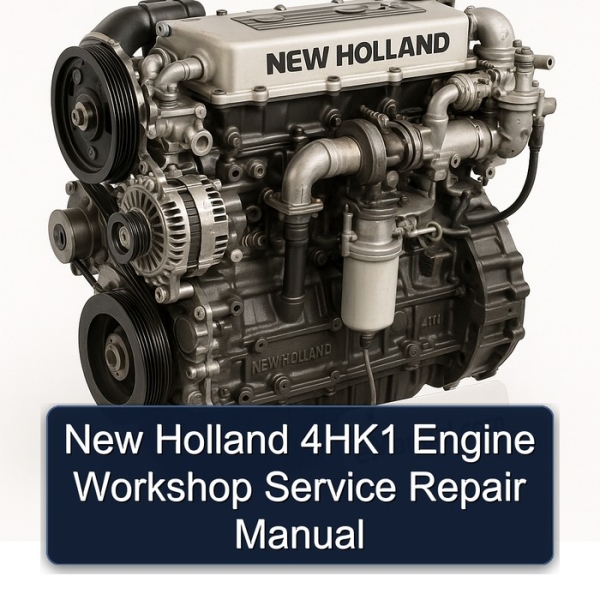 New Holland 4HK1 Engine Workshop Service Repair Manual