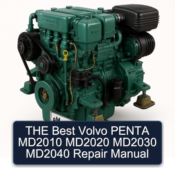THE Best Volvo PENTA MD2010 MD2020 MD2030 MD2040 Repair Manual