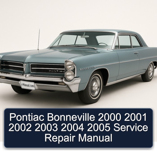 Pontiac Bonneville 2000 2001 2002 2003 2004 2005 Service Repair Manual