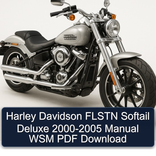 Harley Davidson FLSTN Softail Deluxe 2000-2005 Manual WSM PDF Download