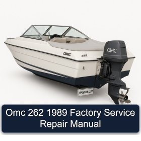Omc 262 1989 Factory Service Repair Manual