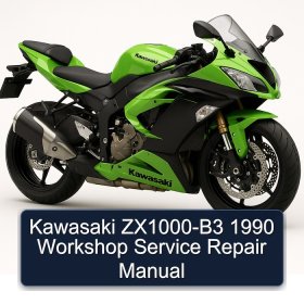 Kawasaki ZX1000-B3 1990 Workshop Service Repair Manual