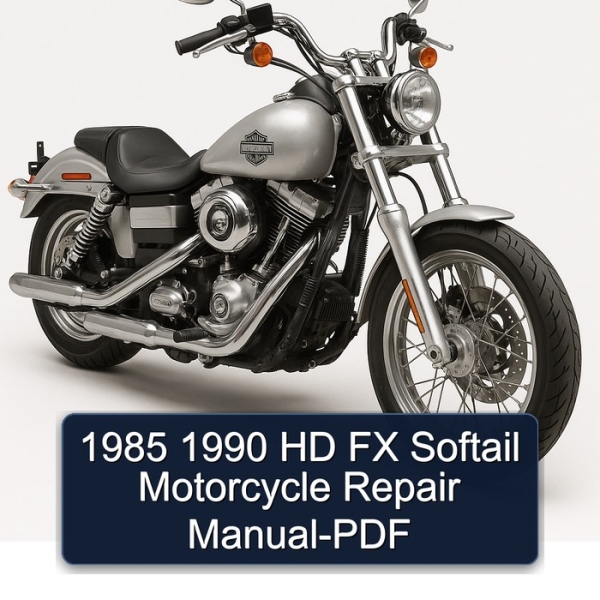 1985 1990 HD FX Softail Motorcycle Repair Manual-PDF