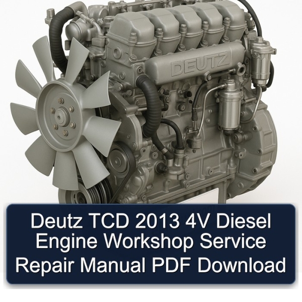 Deutz TCD 2013 4V Diesel Engine Workshop Service Repair Manual PDF Download