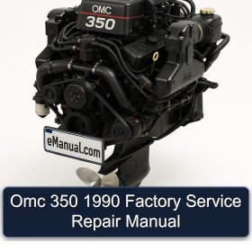 Omc 350 1990 Factory Service Repair Manual