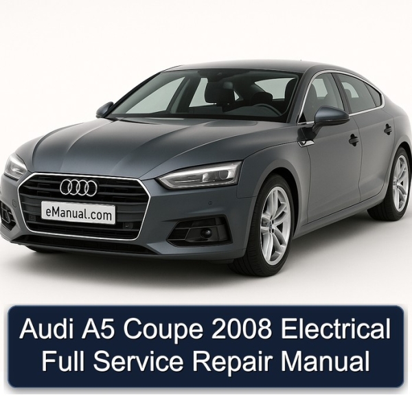 Audi A5 Coupe 2008 Electrical Full Service Repair Manual