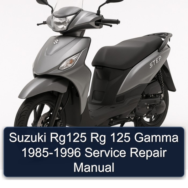Suzuki Rg125 Rg 125 Gamma 1985-1996 Service Repair Manual