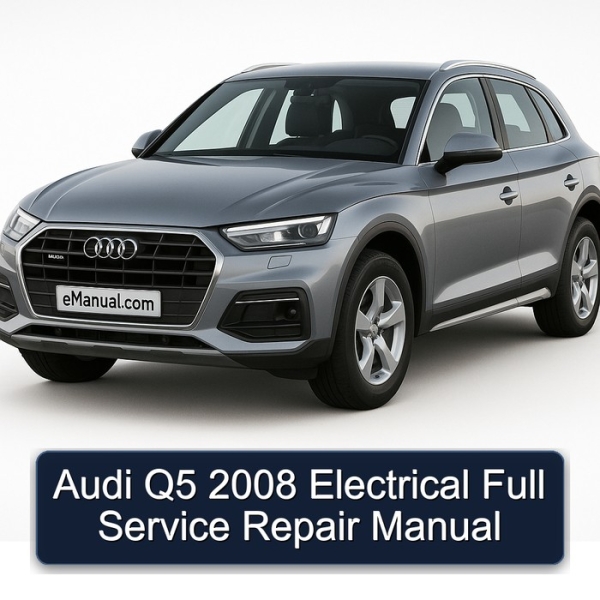 Audi Q5 2008 Electrical Full Service Repair Manual