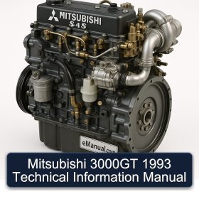 Mitsubishi 3000GT 1993 Technical Information Manual