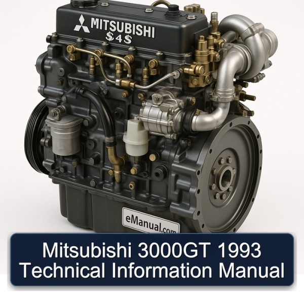 Mitsubishi 3000GT 1993 Technical Information Manual