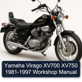 Yamaha Virago XV700 XV750 1981-1997 Workshop Manual