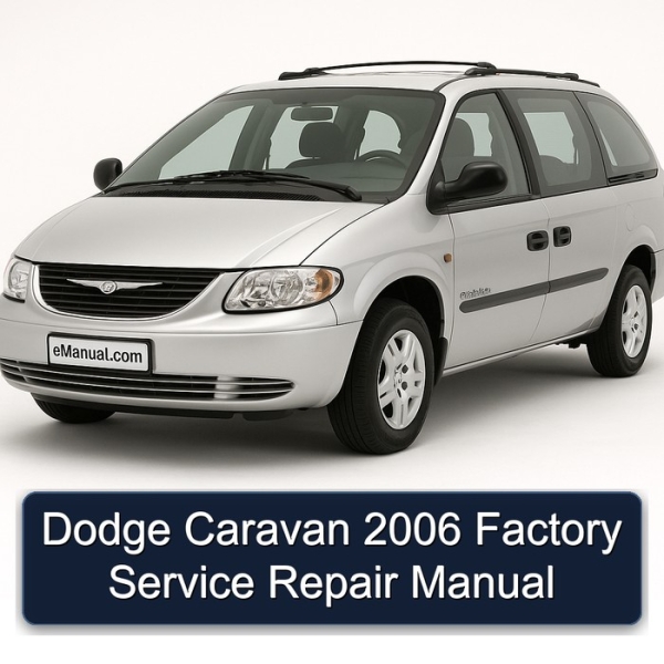 Dodge Caravan 2006 Factory Service Repair Manual