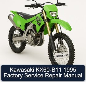 Kawasaki KX60-B11 1995 Factory Service Repair Manual
