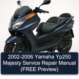 2002-2006 Yamaha Yp250 Majesty Service Repair Manual (FREE Preview)