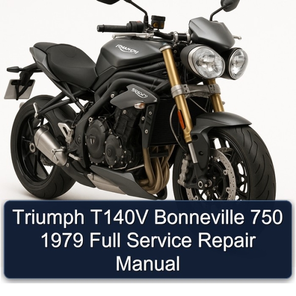 Triumph T140V Bonneville 750 1979 Full Service Repair Manual