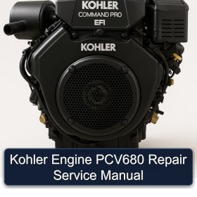 Kohler Engine PCV680 Repair Service Manual