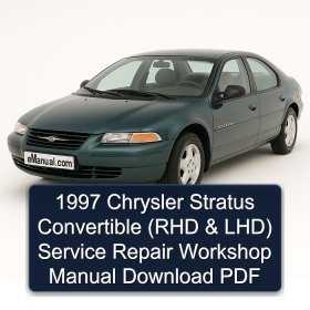 1997 Chrysler Stratus Convertible (RHD & LHD) Service Repair Workshop Manual Download PDF
