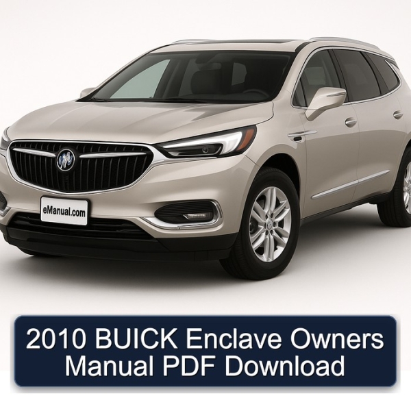 2010 BUICK Enclave Owners Manual PDF Download