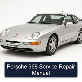 Porsche 968 Service Repair Manual