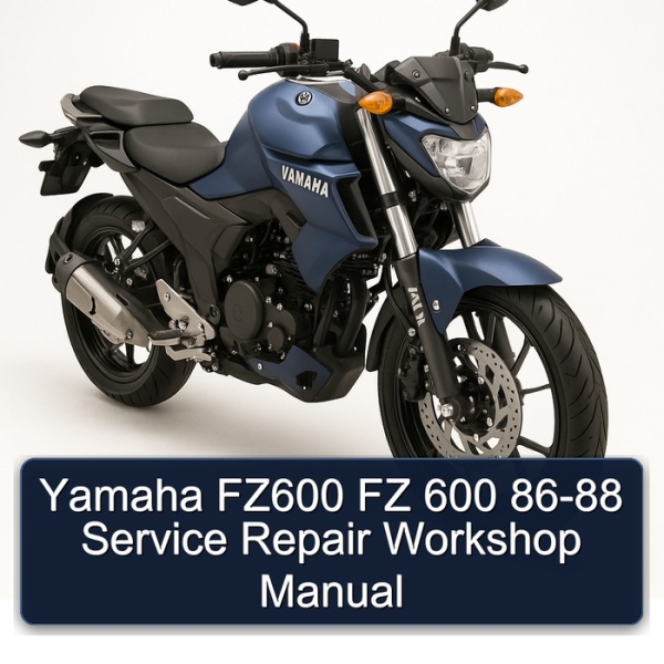 Yamaha FZ600 FZ 600 86-88 Service Repair Workshop Manual