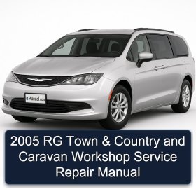 2005 RG Town & Country and Caravan Workshop Service Repair Manual