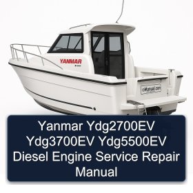 Yanmar Ydg2700EV Ydg3700EV Ydg5500EV Diesel Engine Service Repair Manual