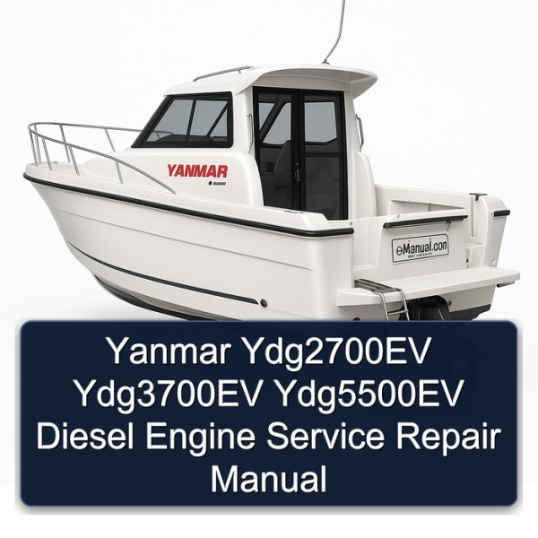 Yanmar Ydg2700EV Ydg3700EV Ydg5500EV Diesel Engine Service Repair Manual