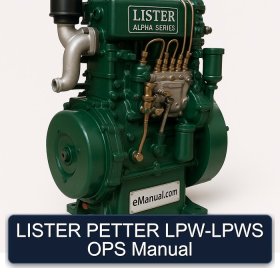 LISTER PETTER LPW-LPWS OPS Manual