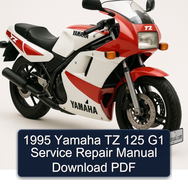 1995 Yamaha TZ 125 G1 Service Repair Manual Download PDF