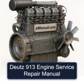 Deutz 913 Engine Service Repair Manual