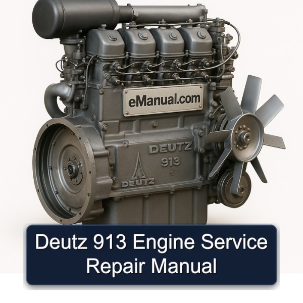Deutz 913 Engine Service Repair Manual