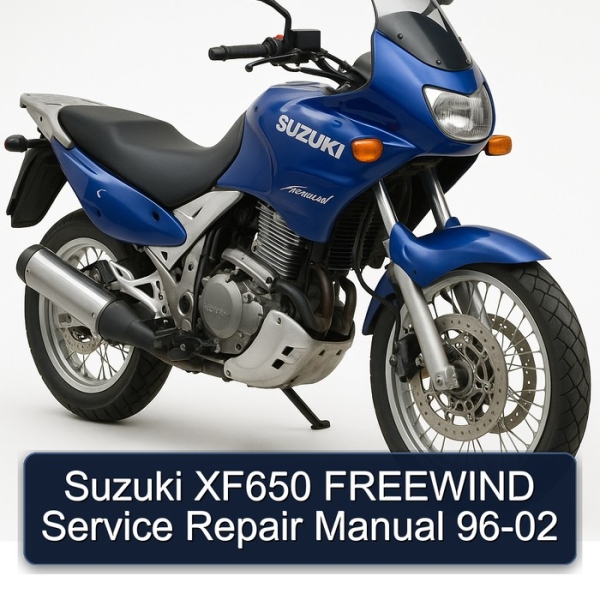 Suzuki XF650 FREEWIND Service Repair Manual 96-02