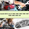 mazda 626 & mx-6 1983 1984 1985 1986 1987 1988 1989 1990 199