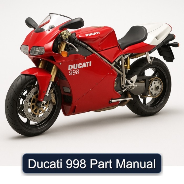 Ducati 998 Part Manual