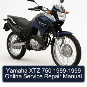 Yamaha XTZ 750 1989-1999 Online Service Repair Manual