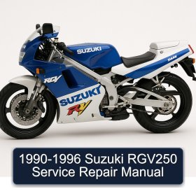 1990-1996 Suzuki RGV250 Service Repair Manual