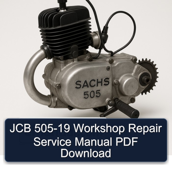 JCB 505-19 Workshop Repair Service Manual PDF Download