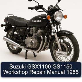 Suzuki GSX1100 GS1150 Workshop Repair Manual 1985