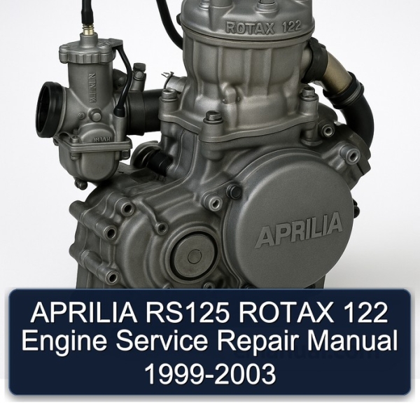 APRILIA RS125 ROTAX 122 Engine Service Repair Manual 1999-2003