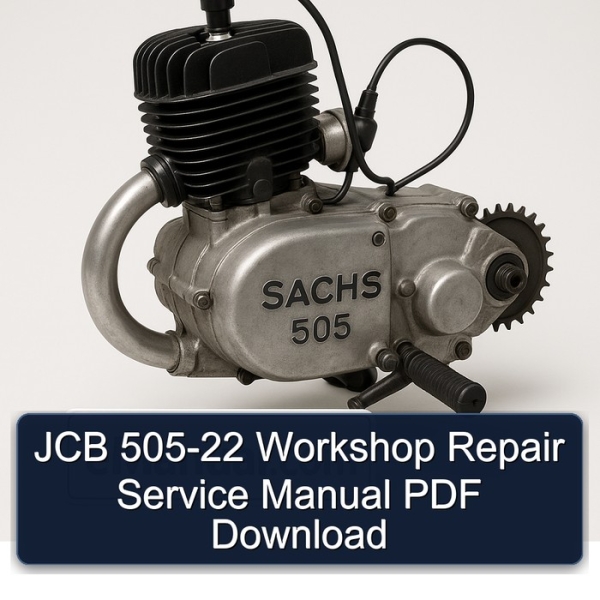 JCB 505-22 Workshop Repair Service Manual PDF Download