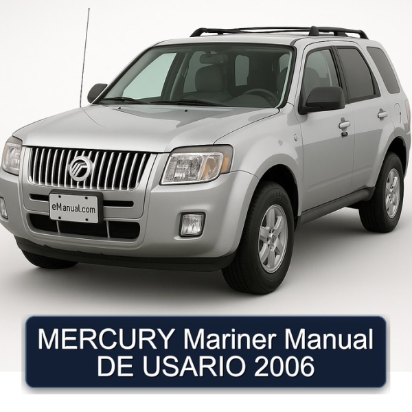 MERCURY Mariner Manual DE USARIO 2006