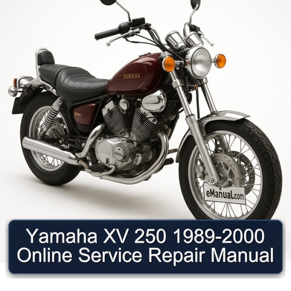 Yamaha XV 250 1989-2000 Online Service Repair Manual