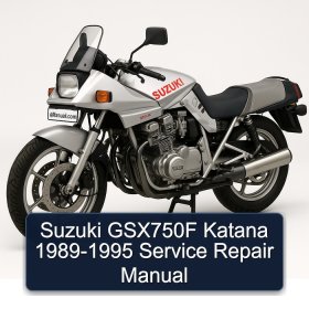 Suzuki GSX750F Katana 1989-1995 Service Repair Manual
