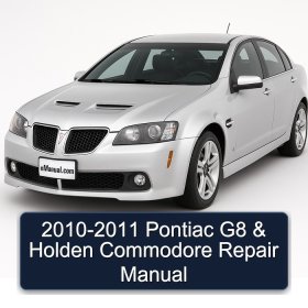 2010-2011 Pontiac G8 & Holden Commodore Repair Manual