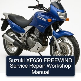 Suzuki XF650 FREEWIND Service Repair Workshop Manual