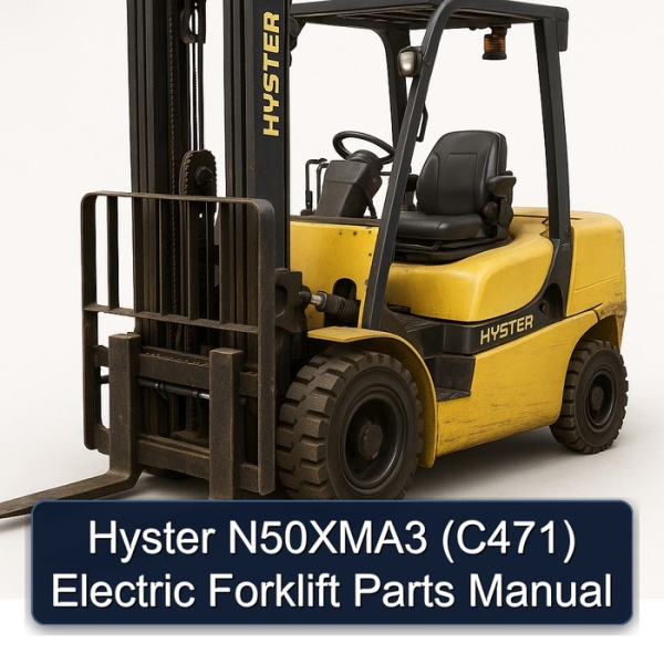Hyster N50XMA3 (C471) Electric Forklift Parts Manual