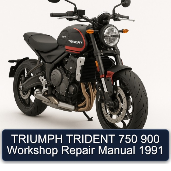 TRIUMPH TRIDENT 750 900 Workshop Repair Manual 1991