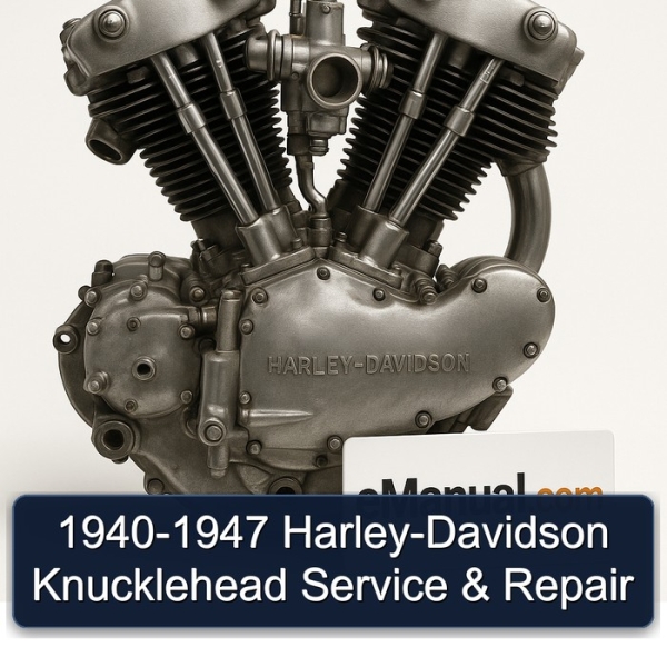 1940-1947 Harley-Davidson Knucklehead Service & Repair