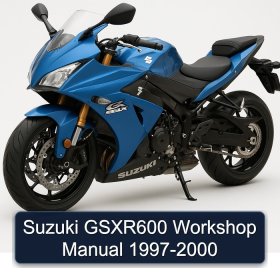 Suzuki GSXR600 Workshop Manual 1997-2000