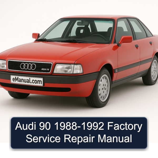 Audi 90 1988-1992 Factory Service Repair Manual